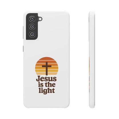 Jesus Is the Light Phone Case