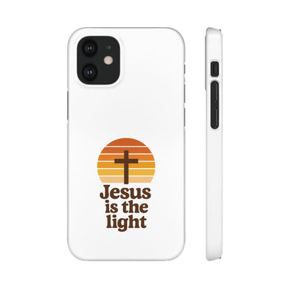 Jesus Is the Light Phone Case