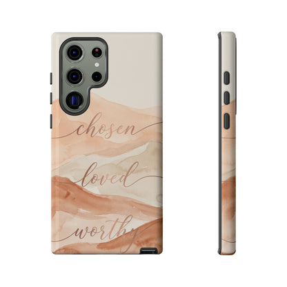 Chosen, Loved, Worthy Tough Case