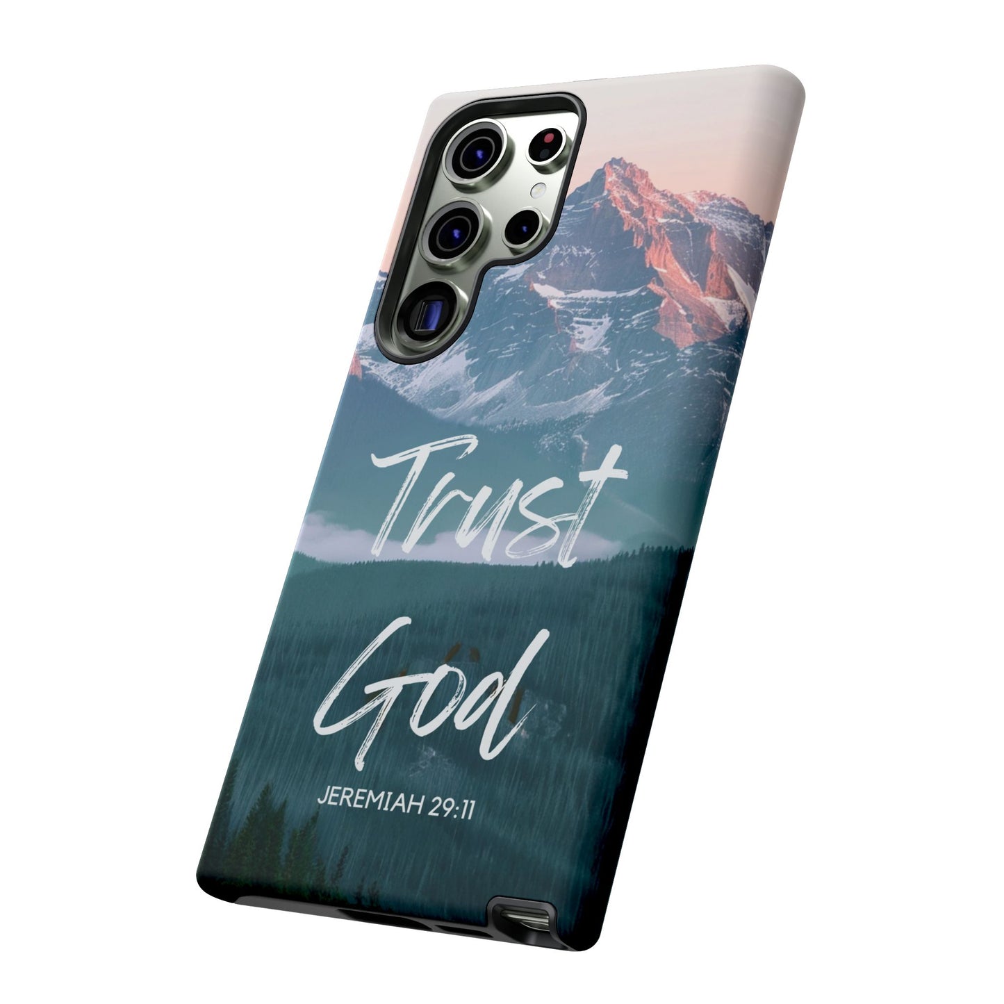 Trust God — Jeremiah 29:11 Mountain
