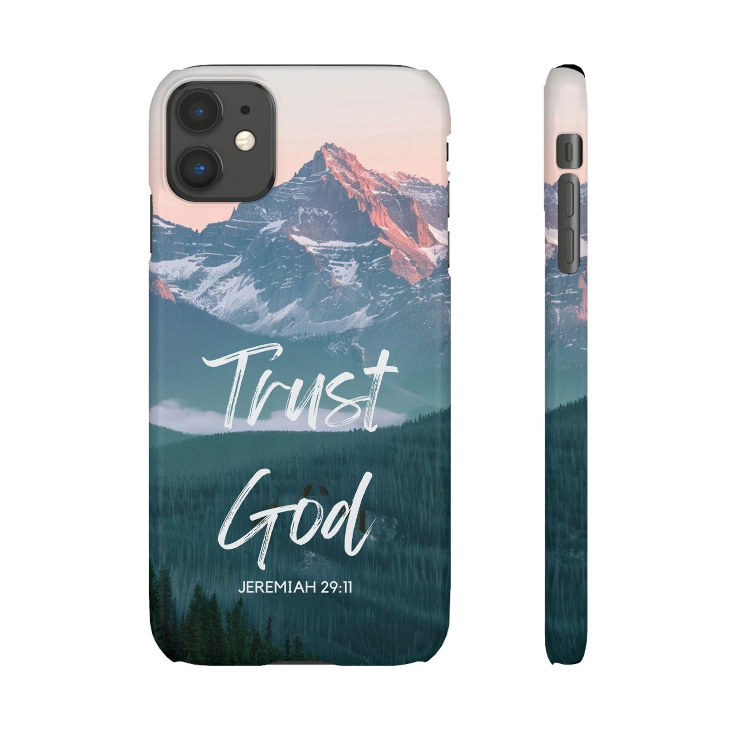 Trust God Mountain Scripture (Jeremiah 29:11)
