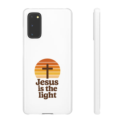 Jesus Is the Light Phone Case