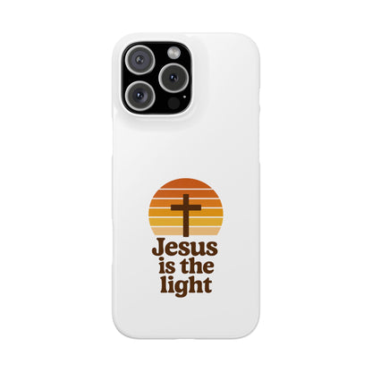 Jesus Is the Light Phone Case