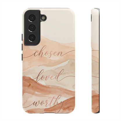 Chosen, Loved, Worthy Tough Case