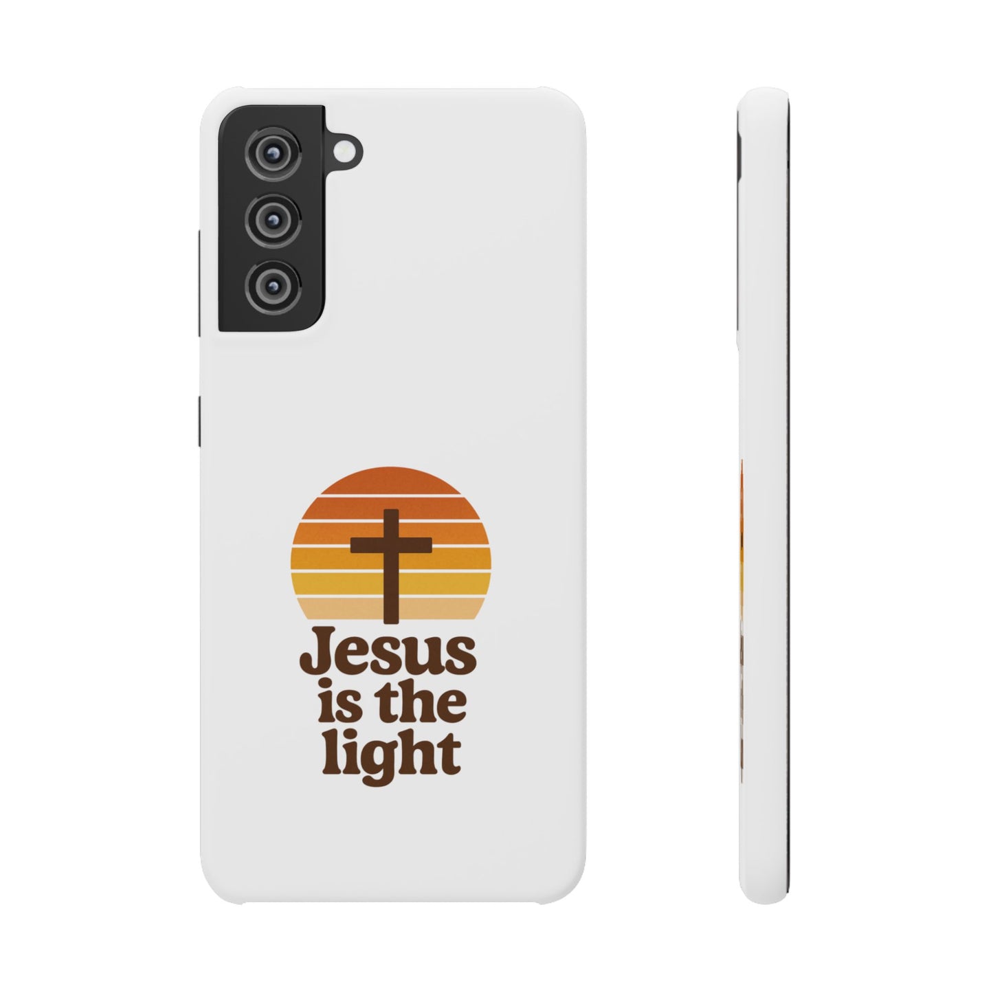 Jesus Is the Light Phone Case
