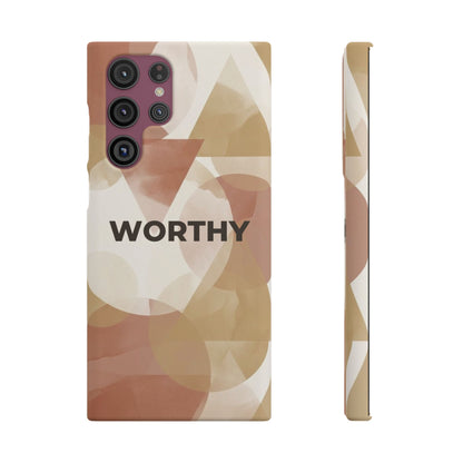 Worthy Abstract  — Snap Case