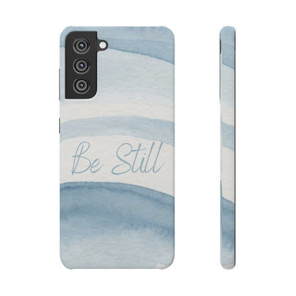 Be Still Psalm 46:10 — Snap Case