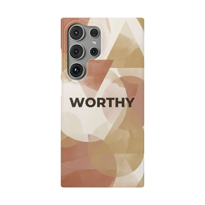 Worthy Abstract  — Snap Case