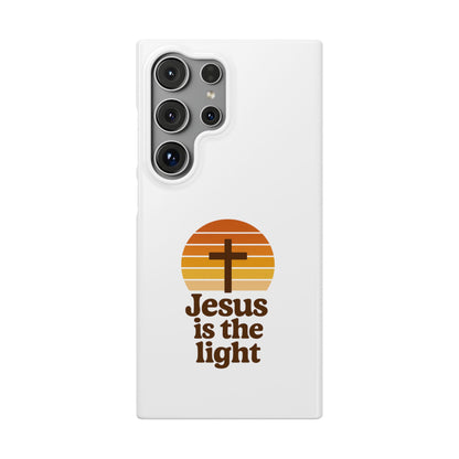 Jesus Is the Light Phone Case