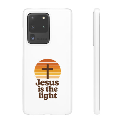 Jesus Is the Light Phone Case