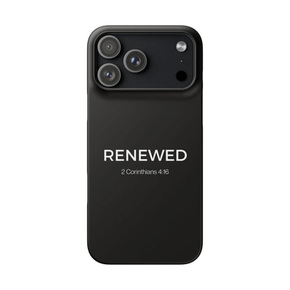 RENEWED (2 Corinthians 4:16)