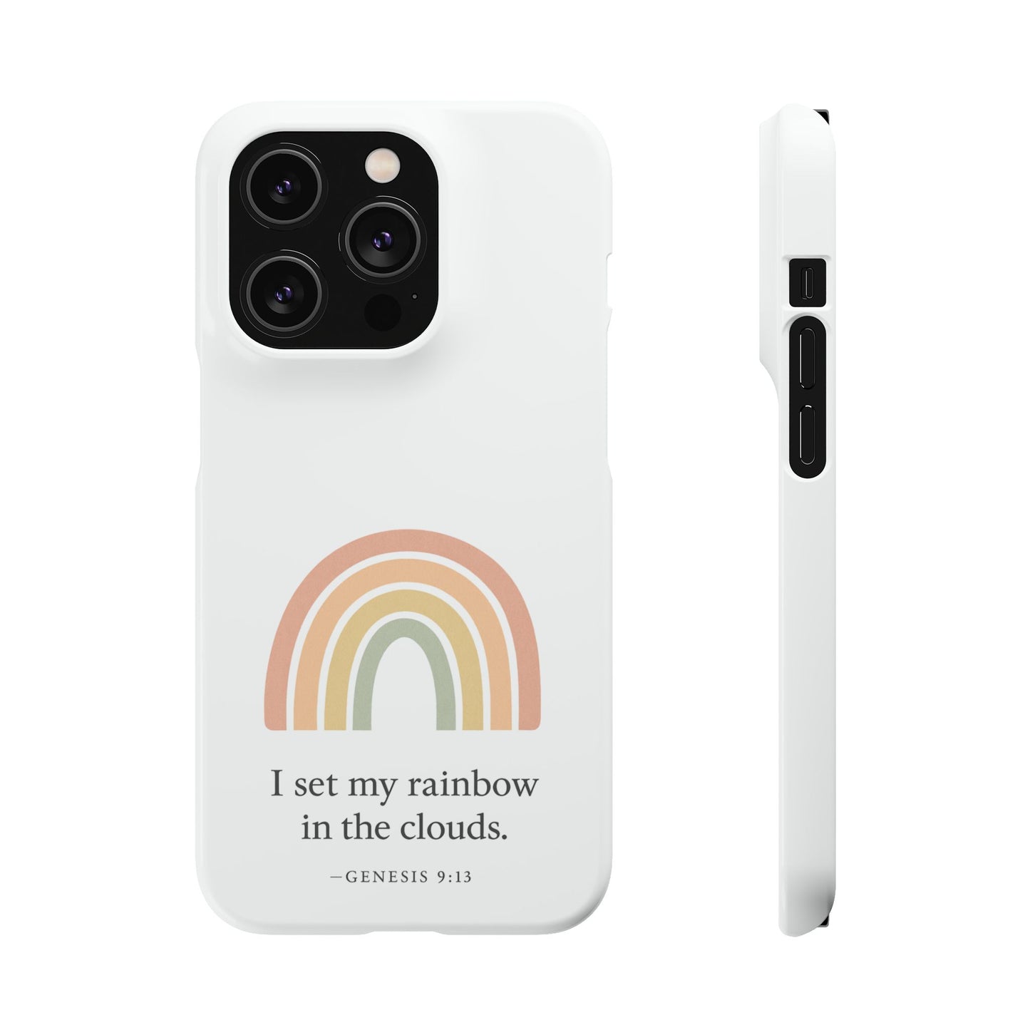 My Rainbow in the Clouds - Snap Case