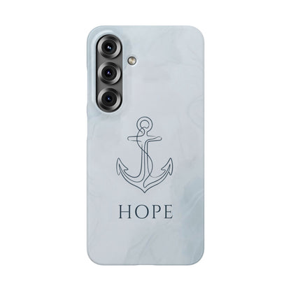 Hope Marble Nautical Snap Case