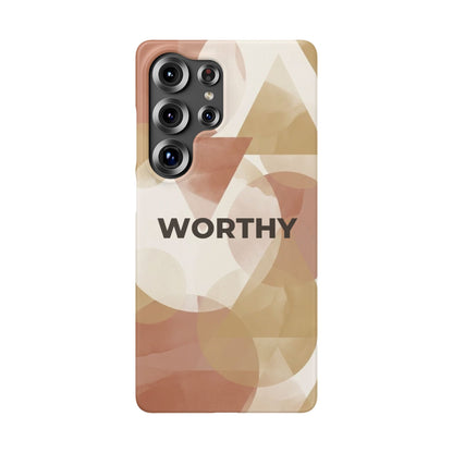 Worthy Abstract  — Snap Case