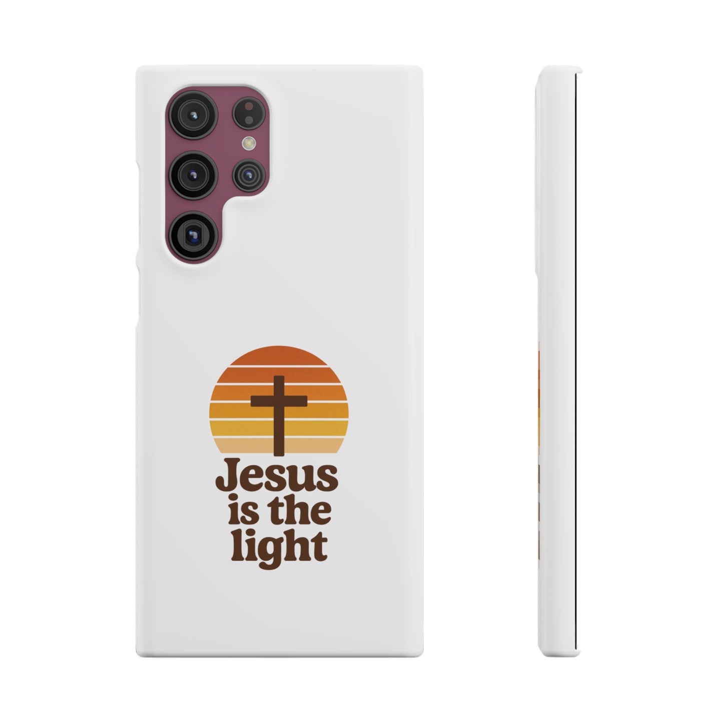 Jesus Is the Light Phone Case