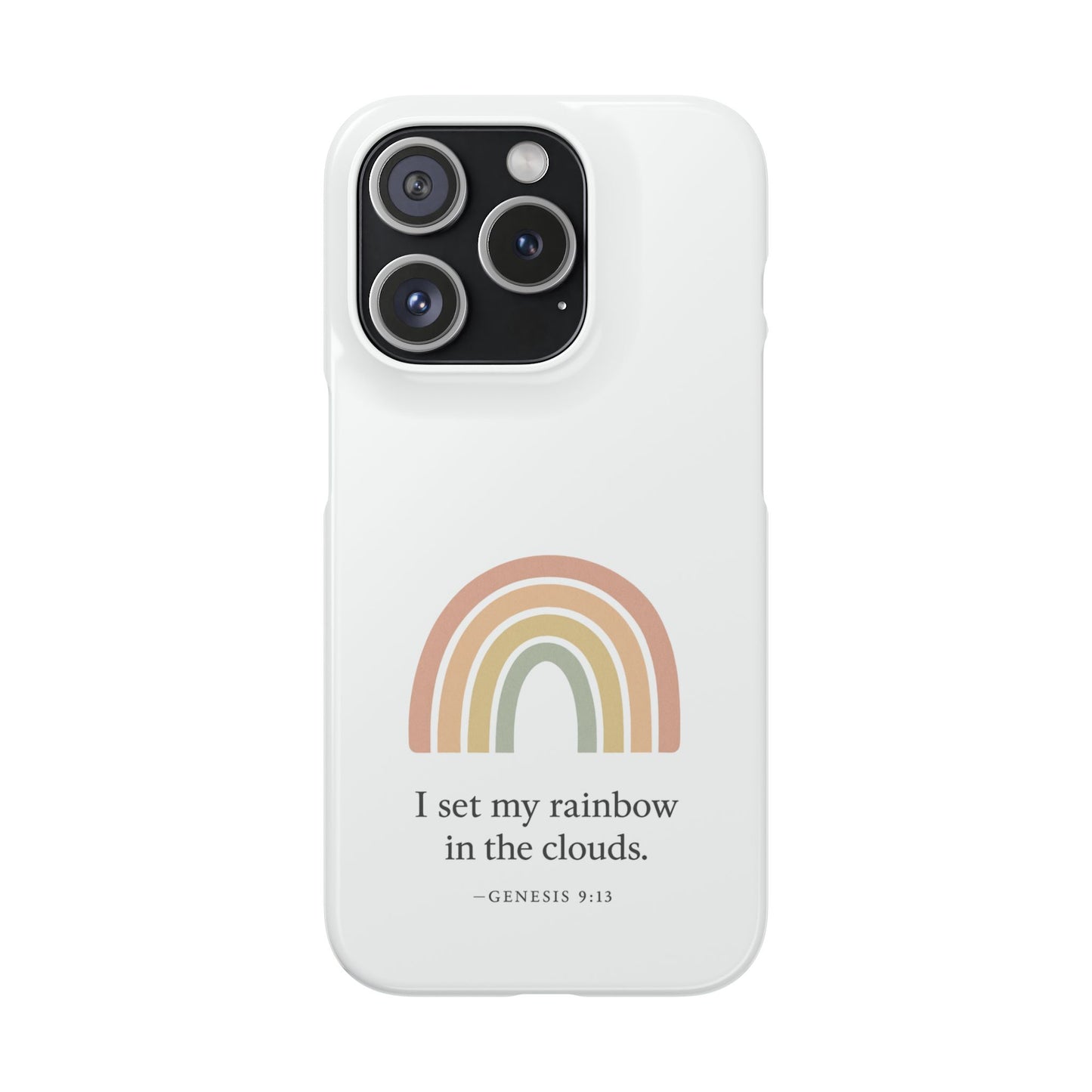My Rainbow in the Clouds - Snap Case
