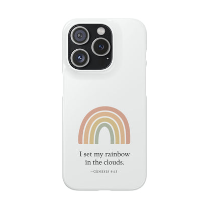My Rainbow in the Clouds - Snap Case