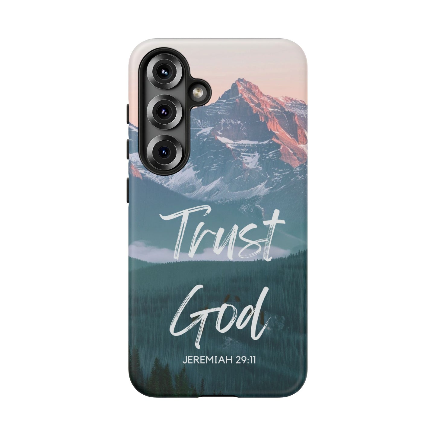 Trust God — Jeremiah 29:11 Mountain