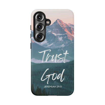 Trust God — Jeremiah 29:11 Mountain