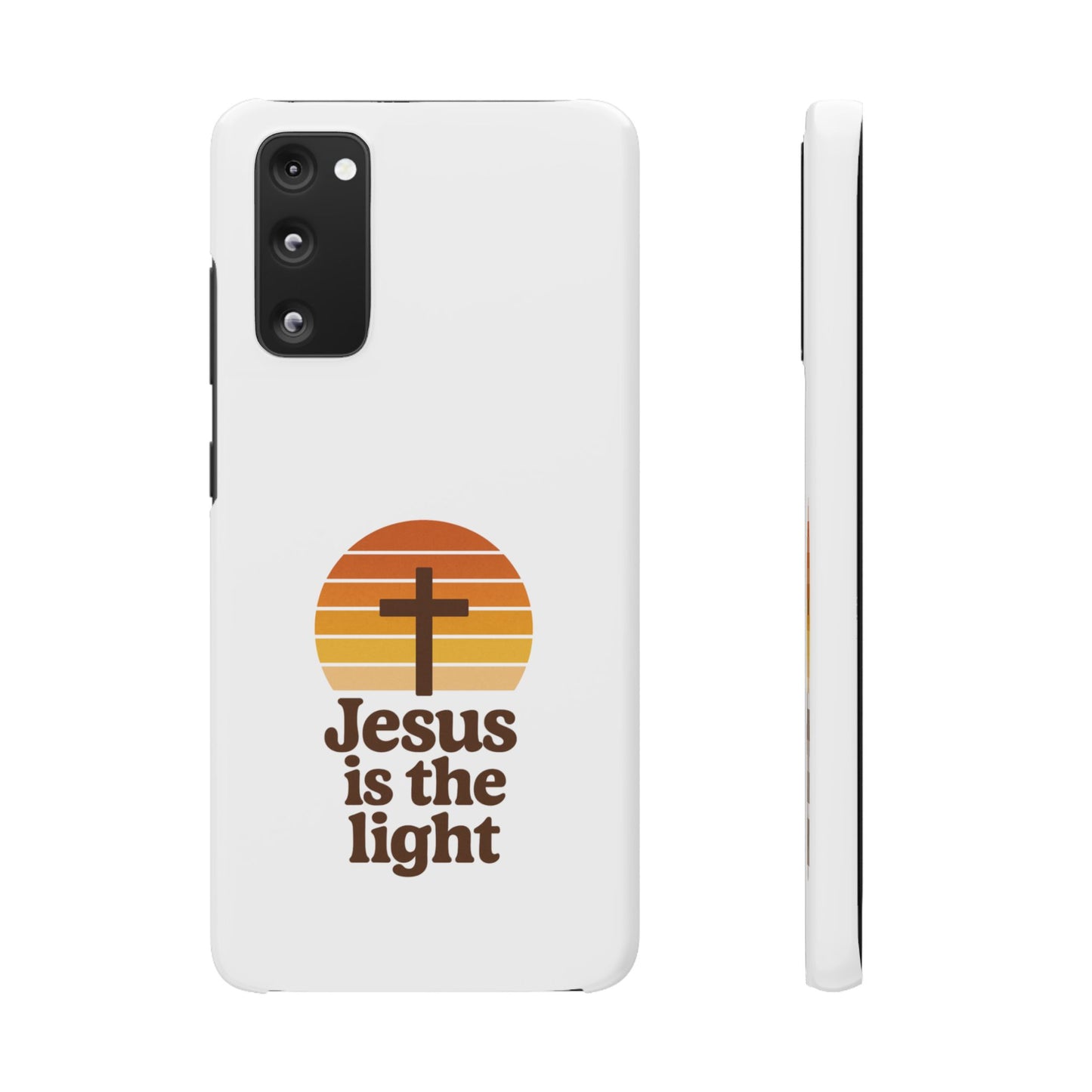 Jesus Is the Light Phone Case
