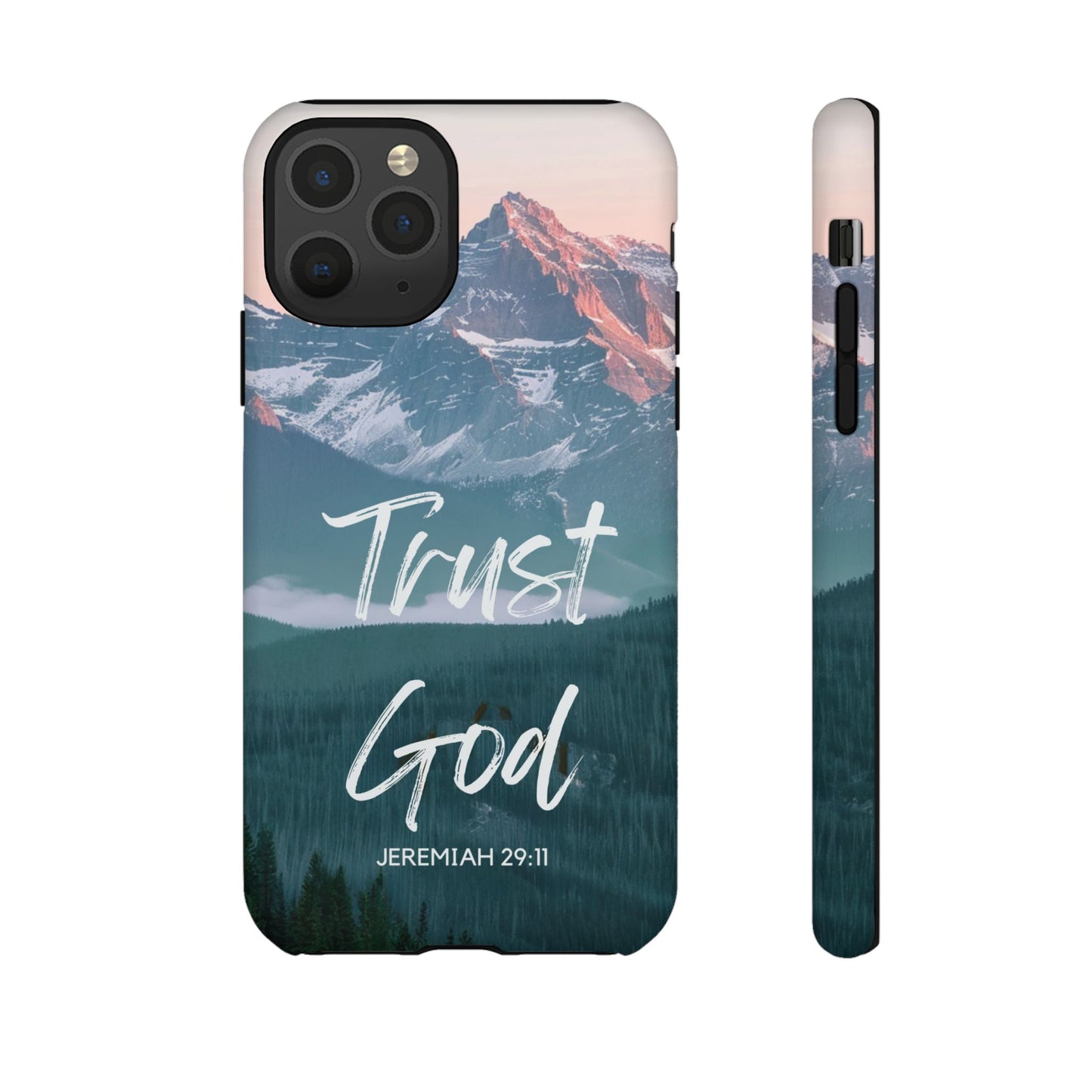 Trust God — Jeremiah 29:11 Mountain