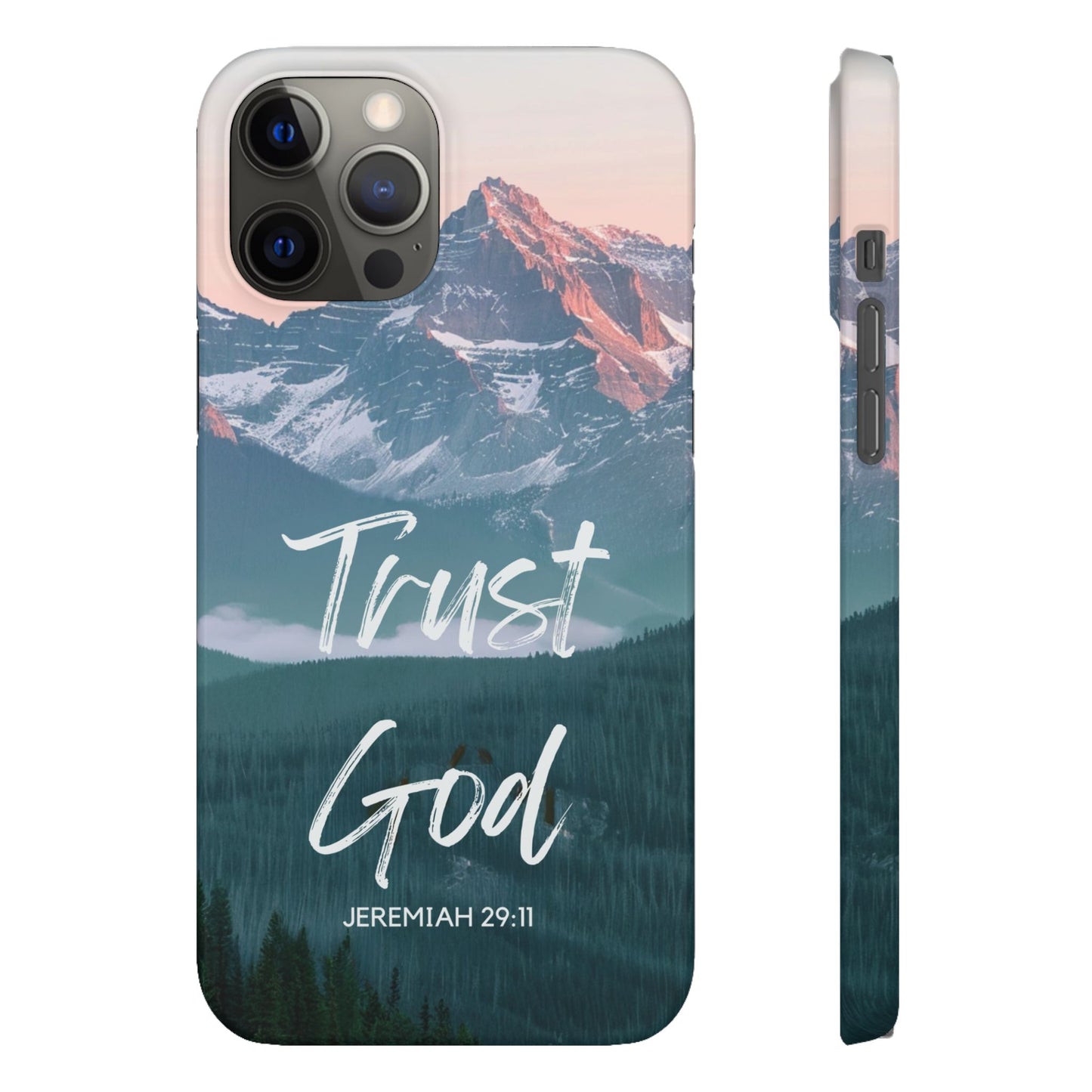Trust God Mountain Scripture (Jeremiah 29:11)