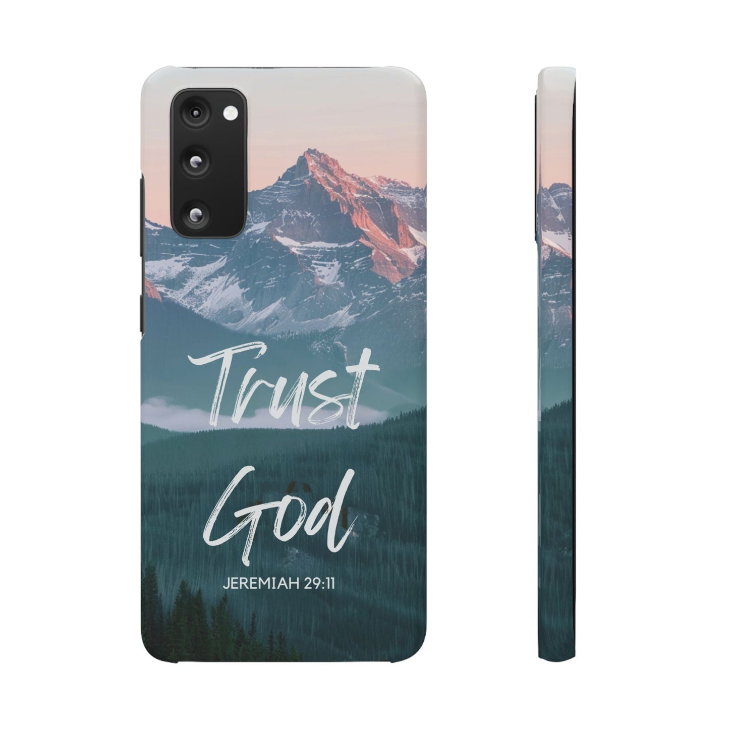 Trust God Mountain Scripture (Jeremiah 29:11)