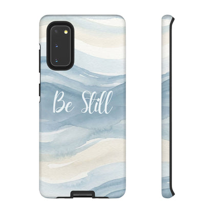 Be Still Blue Watercolour - Tough Case