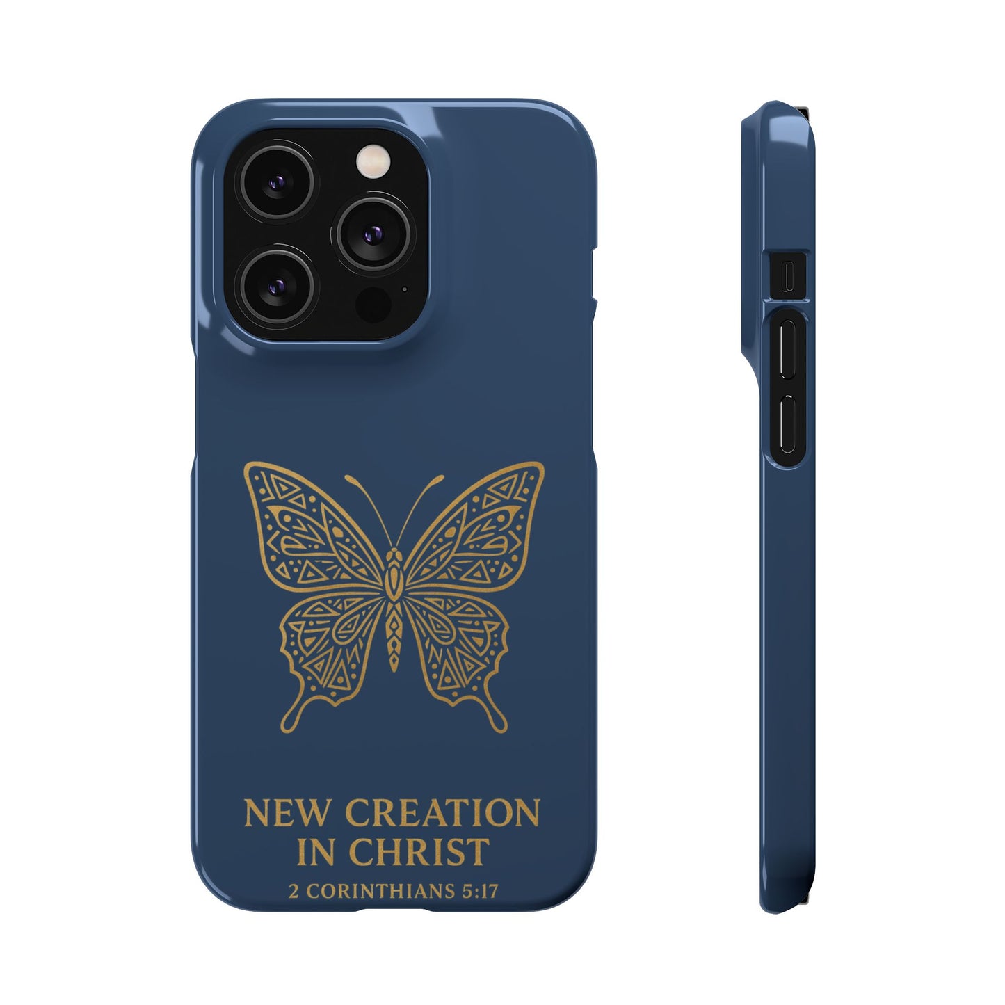 New Creation in Christ Scripture Snap Case