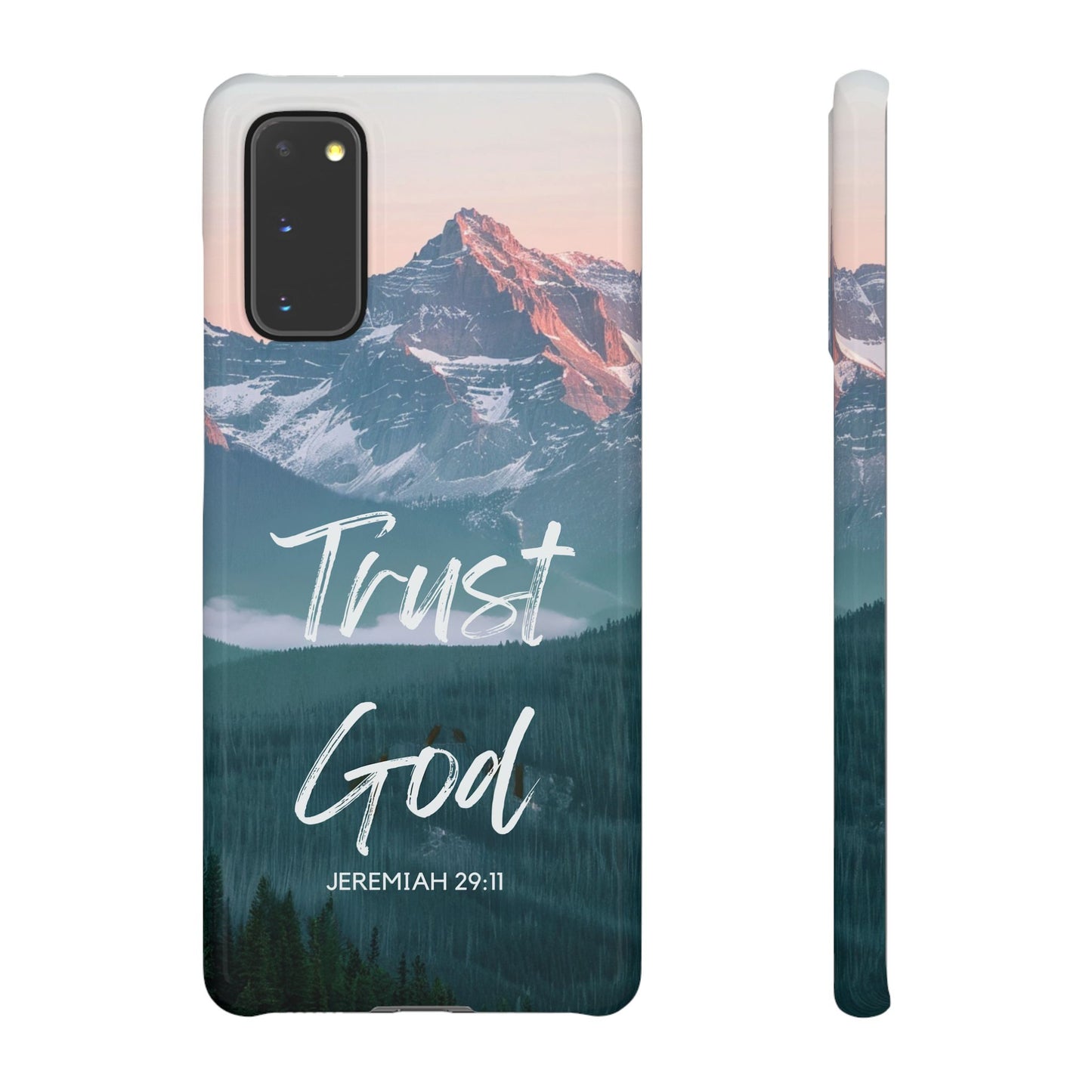 Trust God Mountain Scripture (Jeremiah 29:11)