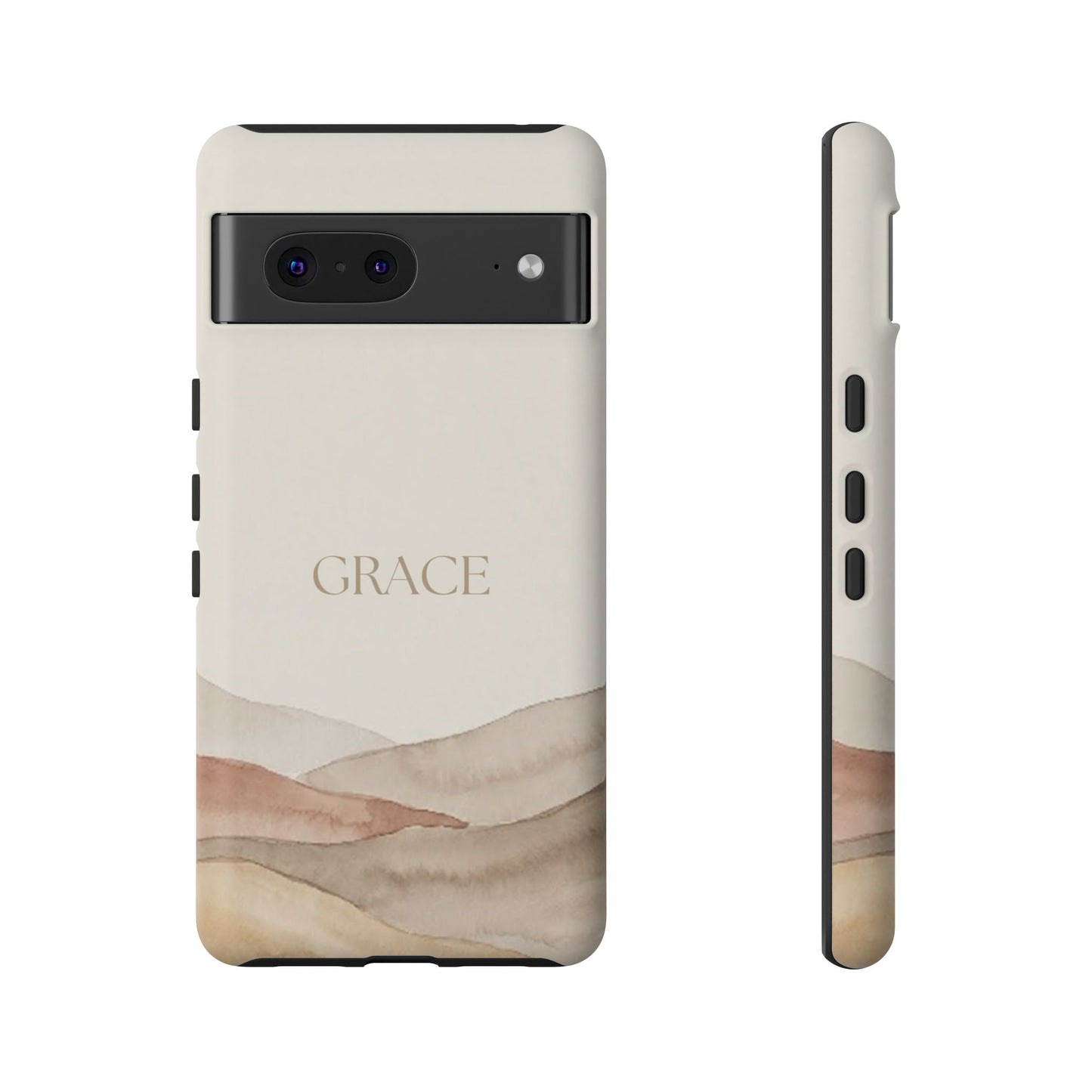 Grace Watercolor Mountains Tough Phone Case