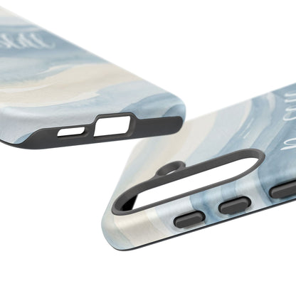 Be Still Blue Watercolour - Tough Case