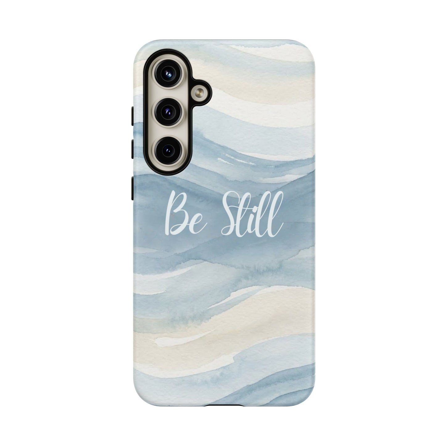 Be Still Blue Watercolour - Tough Case