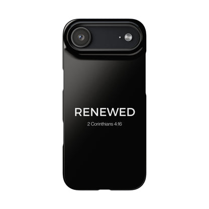 RENEWED (2 Corinthians 4:16)