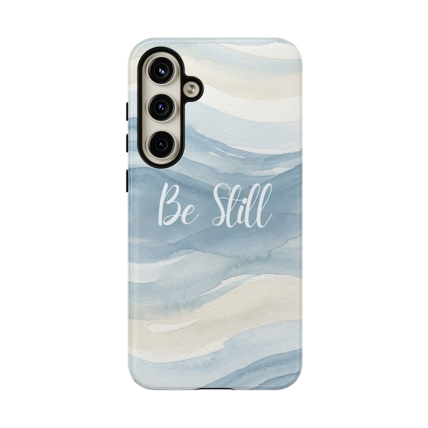 Be Still Blue Watercolour - Tough Case