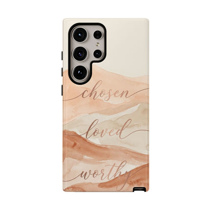 Chosen, Loved, Worthy Tough Case