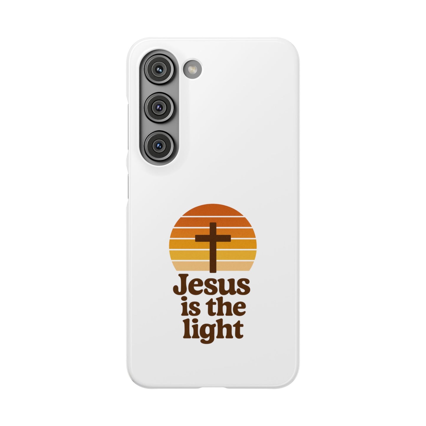 Jesus Is the Light Phone Case