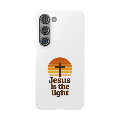 Jesus Is the Light Phone Case
