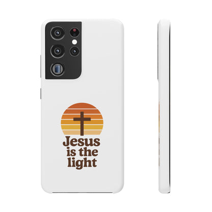 Jesus Is the Light Phone Case