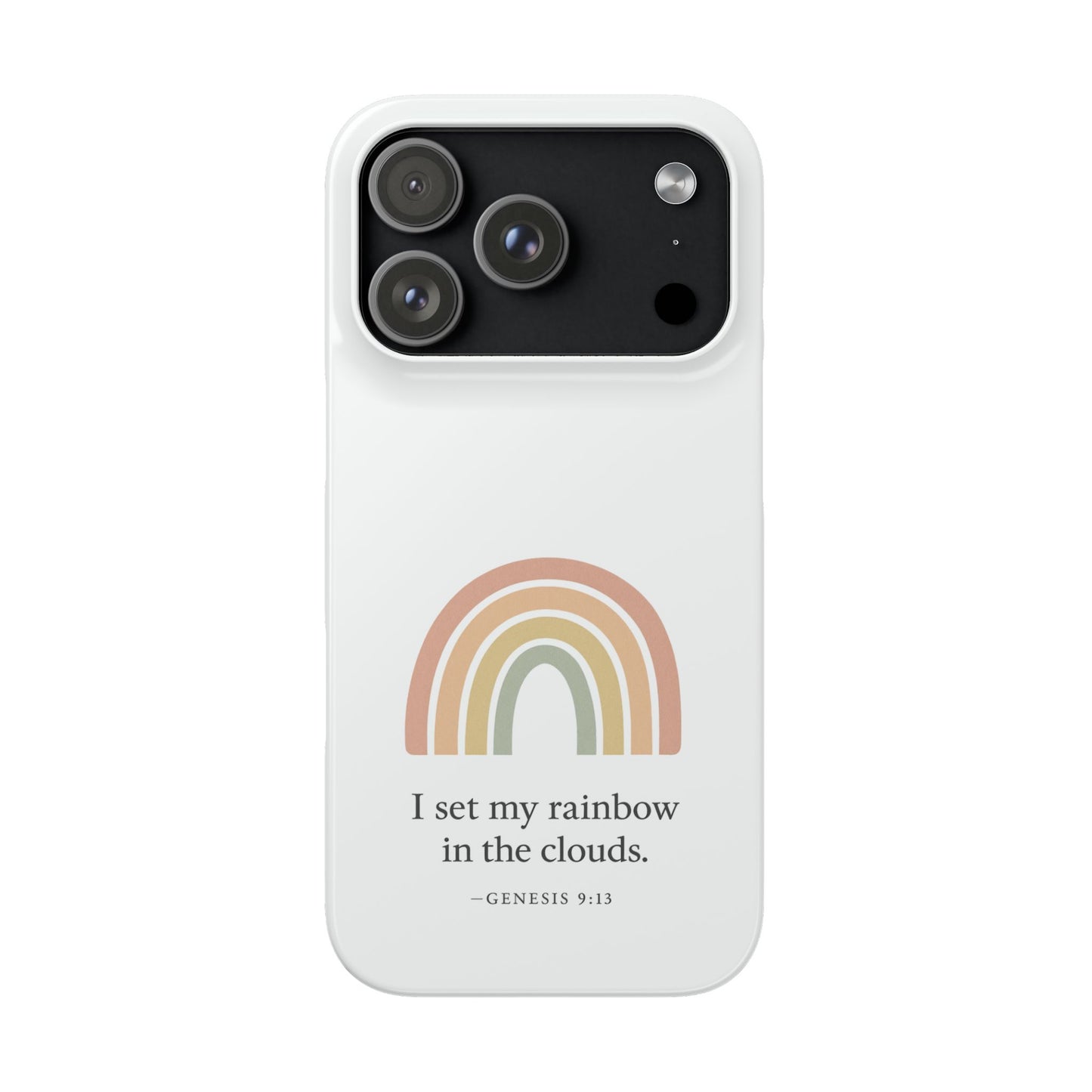 My Rainbow in the Clouds - Snap Case