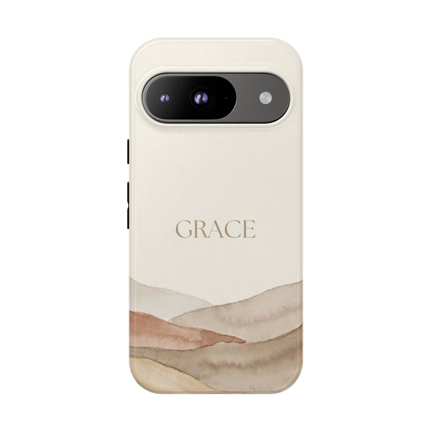 Grace Watercolor Mountains Tough Phone Case