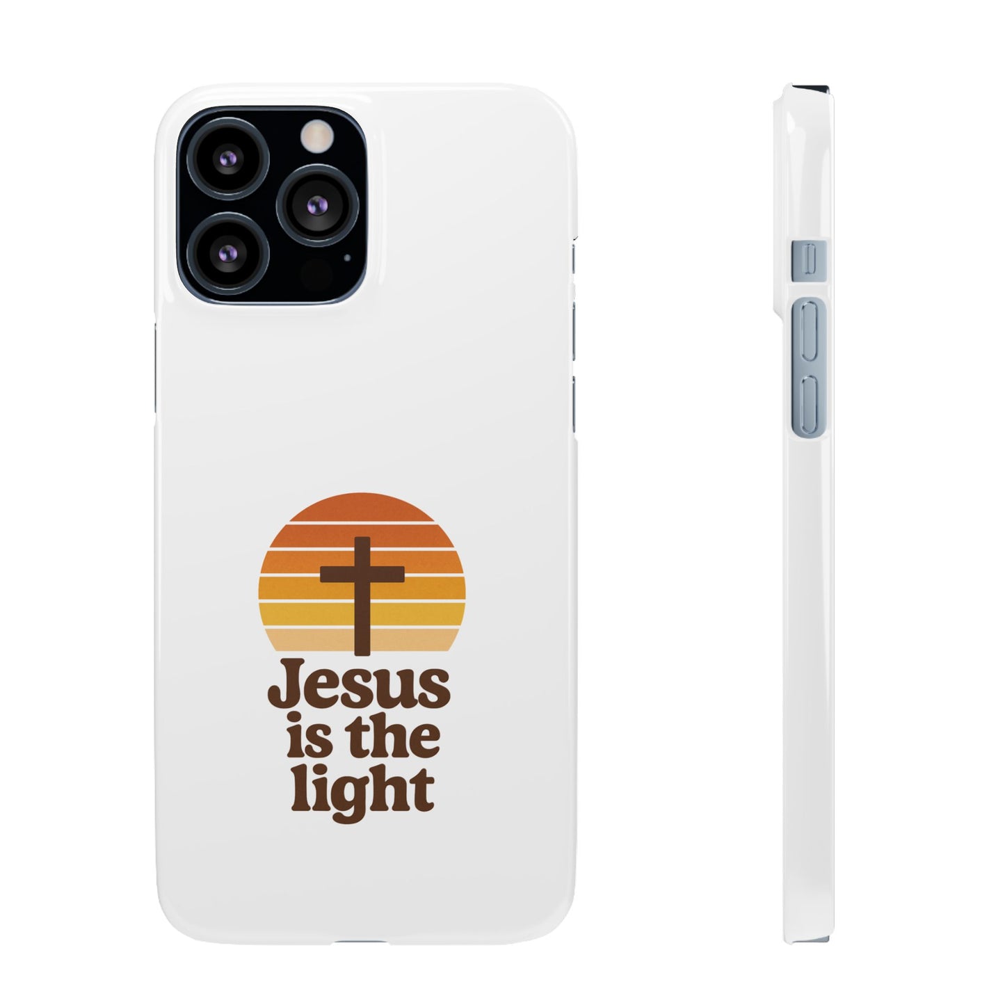 Jesus Is the Light Phone Case