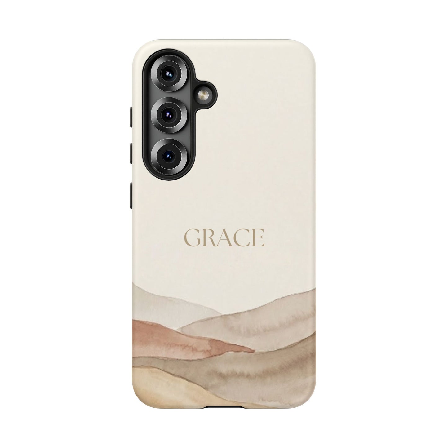 Grace Watercolor Mountains Tough Phone Case