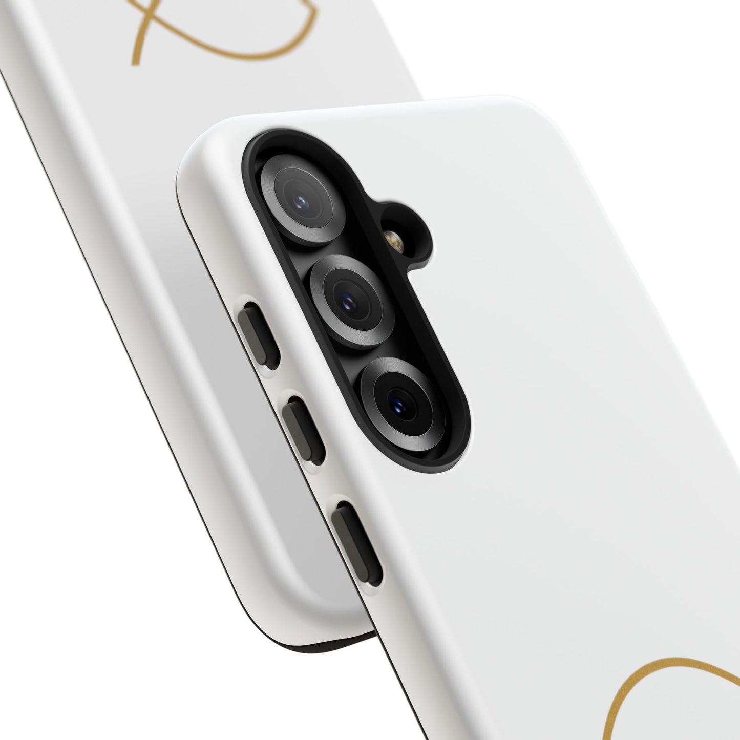 Gold Ichthys Fish Phone Case