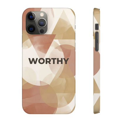 Worthy Abstract  — Snap Case