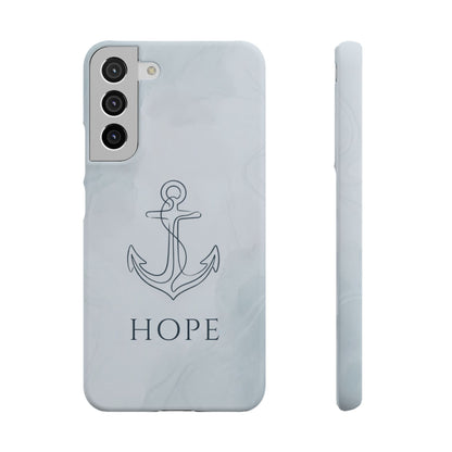 Hope Marble Nautical Snap Case