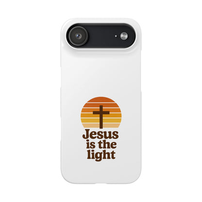 Jesus Is the Light Phone Case