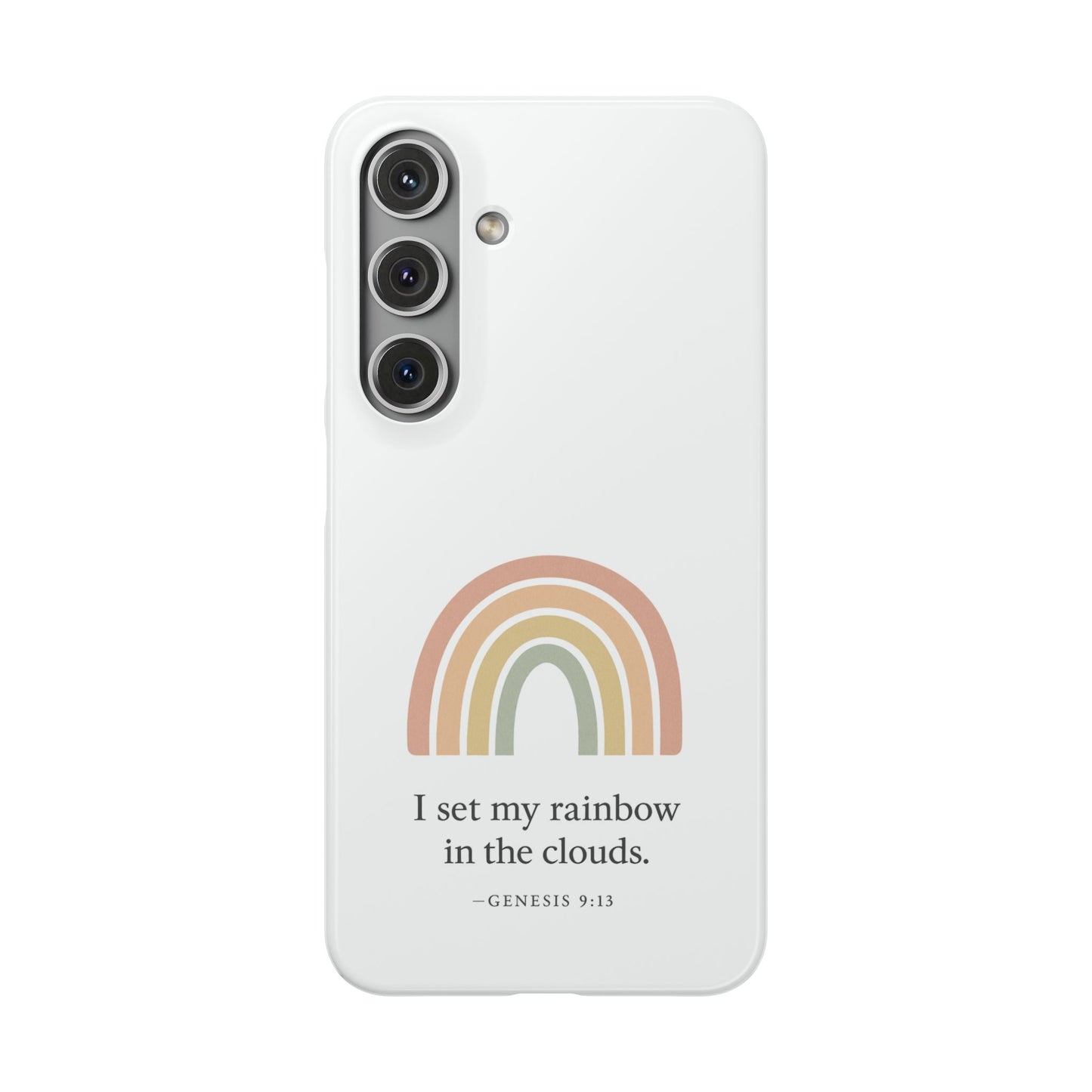 My Rainbow in the Clouds - Snap Case