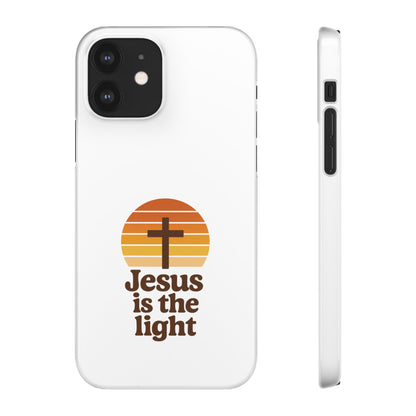 Jesus Is the Light Phone Case