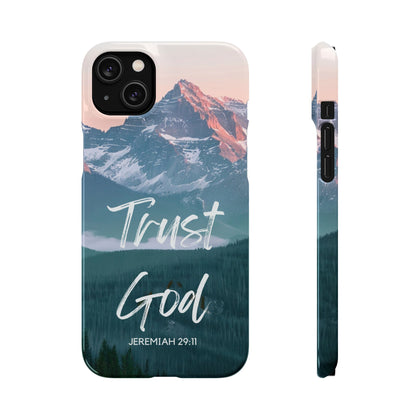Trust God Mountain Scripture (Jeremiah 29:11)